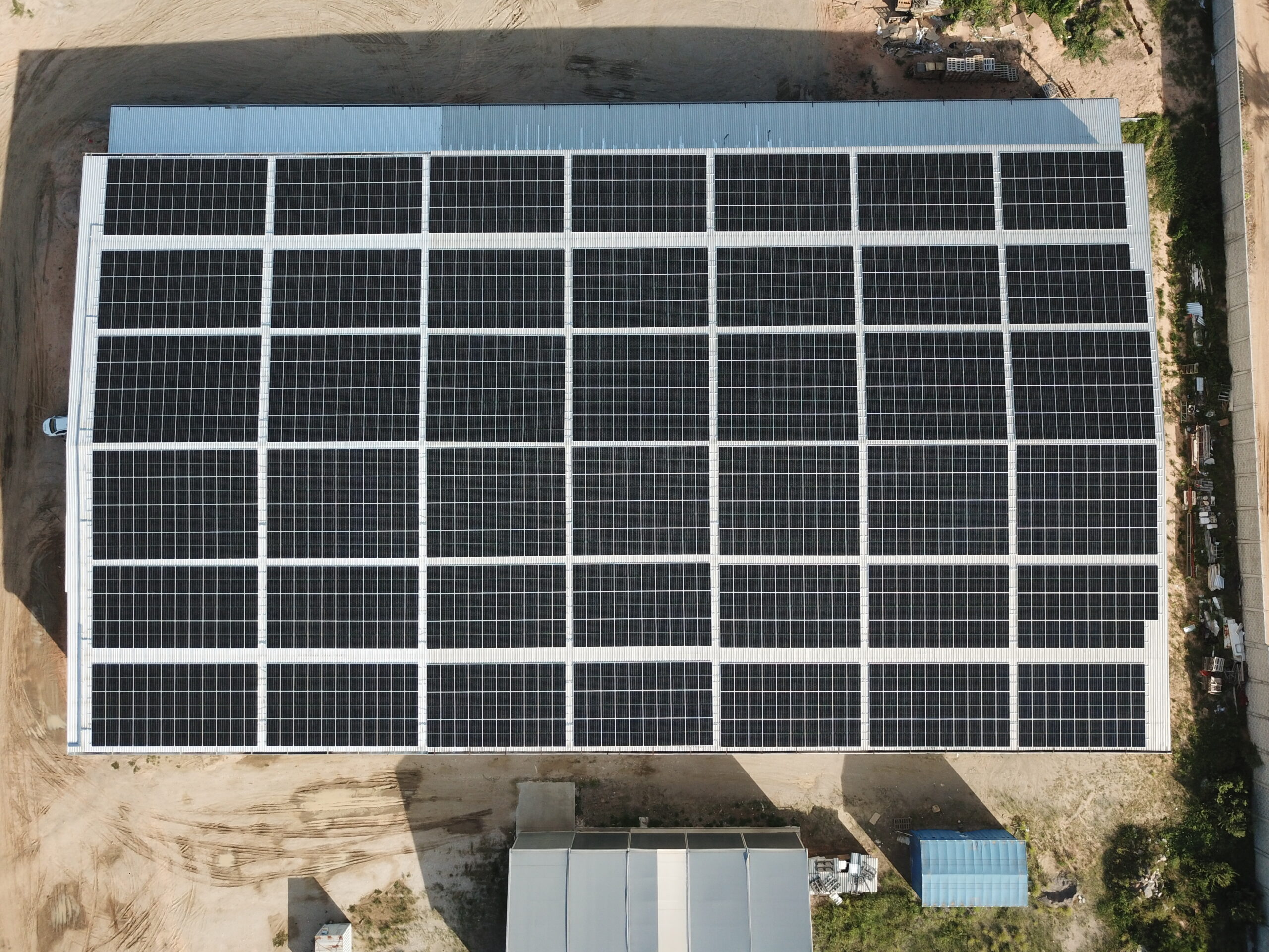 Usina solar fotovoltaica da Coopexvale em Petrolina-PE.